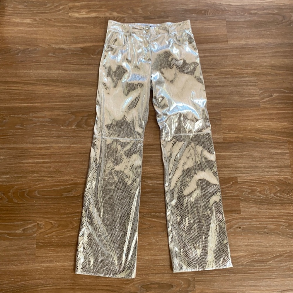 BRAND NEW MSGM PANTS SILVER